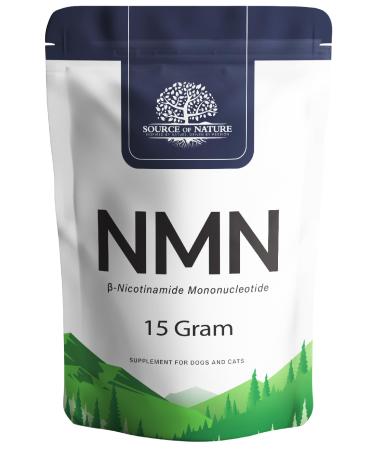 Source of Nature® | NMN | Nicotinamide Mononucleotide >99.9% | 30g | for Dogs and Cats | Pure Uthever® NMN | Premium Quality | NAD booster