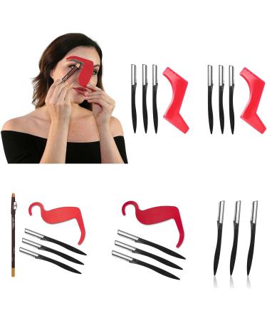 Precise makeup application made easy with this handy stencil kit. Eyebrow stencils for perfect brows - Buy Online on GoSupps.com