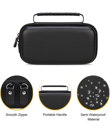 Canboc Hard Carrying Case for Asthma Inhaler & Spacer - Travel Inhaler Case for Adults & Kids - Black Large - Buy Online on GoSupps.com