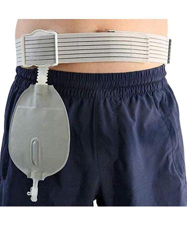 Universal Colostomy Stoma Bags 400ml Leakproof Urinary Ostomy Pocket Adjustable Bladder Full Cut Waist Side Urine Bag for Colostomy Care. (55mm)