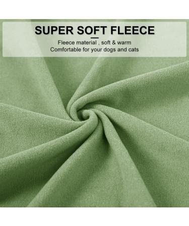 Docio Dog Sweater - Soft & Warm T-Shirt for Small Dogs & Cats | Spring Clothes Coat | Green (1 Pack) - Buy Online on GoSupps.com