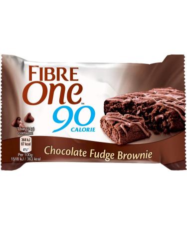 Fibre One 90 Calorie Chocolate Fudge Brownies - 12 Pack (288g) - Buy Online on GoSupps.com