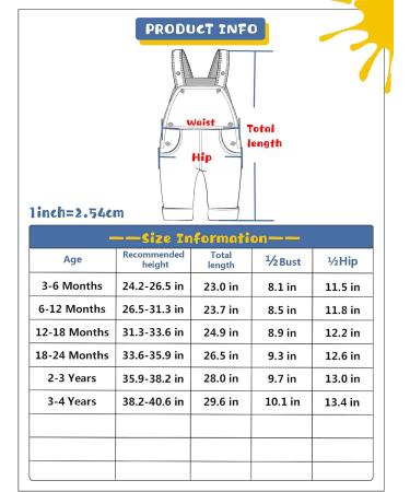 KIDSCOOL SPACE Baby Denim Overalls | 3D Cartoon Knitted Jean Dungarees | 3-4 Years | Cute Girl - Buy Online on GoSupps.com
