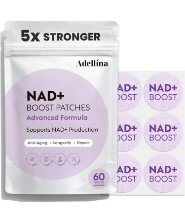 Adellina NAD+ Patches for Women 60 Count: Advanced Formula with NMNH Nicotinamide Coq10-2 Months Pack - Buy Online on GoSupps.com