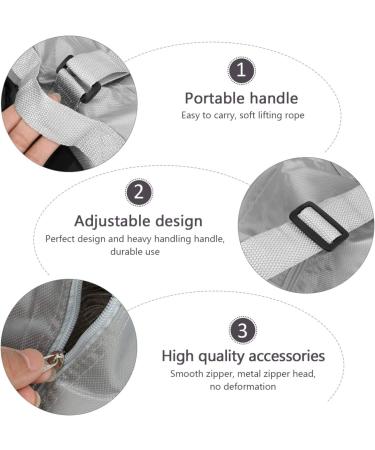 Besportble Kids Ice Skate Bag | Adjustable Shoulder Strap | Roller Skate Inline Skating Shoes Storage | Blue Black - Buy Online on GoSupps.com