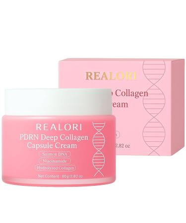 realori PDRN Capsule Cream with Vitamin C & Collagen Korean Boba Moisturizer for Face, Pink Jelly Cream for Deep Hydration, Skin Repair, and Glow Korean Skincare Gel for All Skin Types - Buy Online on GoSupps.com
