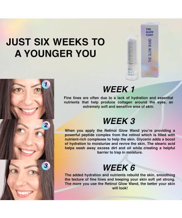 Glow Fairy Retinol Face Cream 1 fl oz - Anti-Aging Moisturizer for Sensitive Skin - Reduce Fine Lines, Wrinkles & Age Spots - Buy Online on GoSupps.com