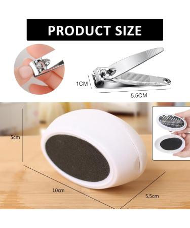 Asheyya Portable Egg Foot Grinder Egg Shape Hard Skin Remover for Feet - Buy Online on GoSupps.com