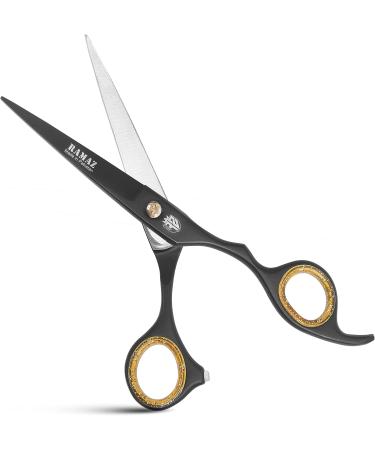 Ramaz Professional Hair Cutting Scissors Set - Extra Sharp 6.5 Stainless Steel Shears with Comb & Clips for Perfect Haircuts - Ideal for Men & Women - Buy Online on GoSupps.com