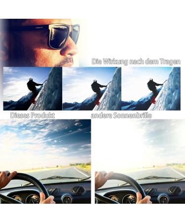 HYN Sun Glasses | Lightweight & Durable Men's Driving Sunglasses | Anti-UV Protection for Ultimate Comfort - Buy Online on GoSupps.com