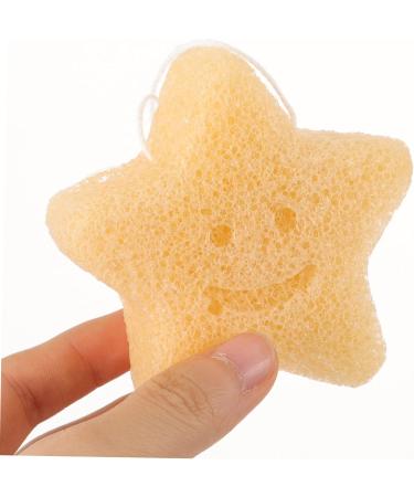 Zerodeko Konjac Face Wash Sponges & Exfoliating Back Scrubber - 4 Pcs Bath & Dishwashing Puffs - Travel-Friendly Body Cleansing Loofah - Buy Online on GoSupps.com