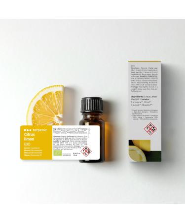 100% Pure Organic Lemon Essential Oil 0.3 Fl Oz - Buy Online on GoSupps.com