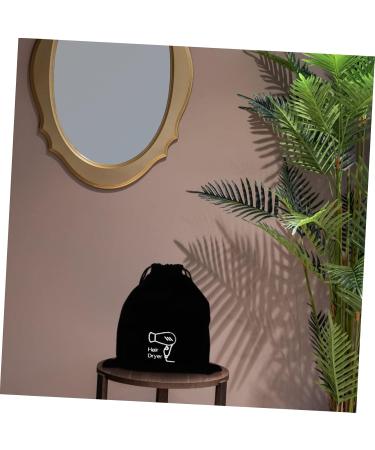 TOVINANNA 1pc Hair Dryer Storage Bag Hair Styling Tools Packing Velvet Drawstring Hair Dryer Bags Make Flannel - Buy Online on GoSupps.com