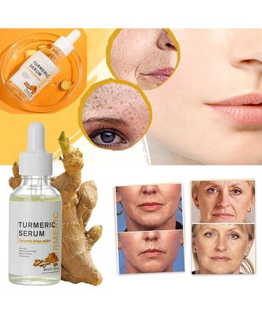 Turmeric Dark Spot Corrector Serum - Repair Face Serum for Bright Skin - Natural Moisturizing Formula - 2023 New Release (2PC-60ML) - Buy Online on GoSupps.com