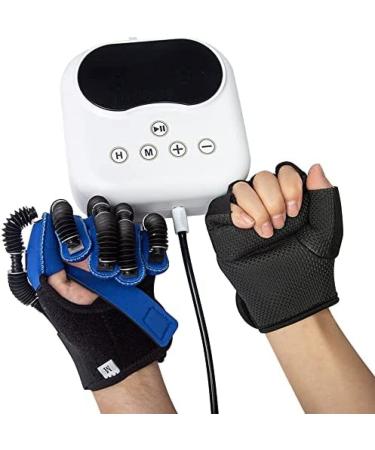 Stroke Hemiplegia Finger Rehabilitation Trainer Robot Mirror Gloves Braces & Supports Bone Care for Hand Training Left m 234Picturesque