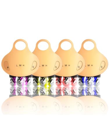 GLO24K 3D SPA PRO Massager - Advanced LED Skin Rejuvenation Device for Face Neck & Body with 4 Rotating Heads | International Shipping Available - Buy Online on GoSupps.com