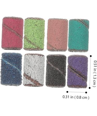 Housoutil 1 Box Nail Polish Drill Nail Polish Kits Nails Gel Kit Fine Sanding Bands for Nail Drill Sanding Bits for Drill Nail Gel Nail Kit Sanding Bands Kit Sand Circle Manicure Accessories - Buy Online on GoSupps.com