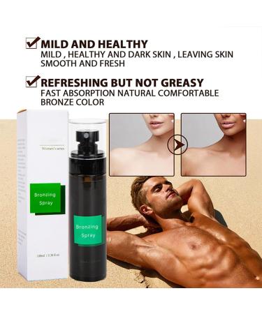 Buy Tanning Accelerator Spray | Waterproof Tanning Spray for Indoor & Outdoor Use | Flawless Self-Tanning Lotion for Men & Women - Buy Online on GoSupps.com