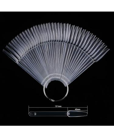 LoveOurHome 150pc Long Coffin Nail Swatch Sticks - Gel Polish Color Display Tips - Buy Online on GoSupps.com