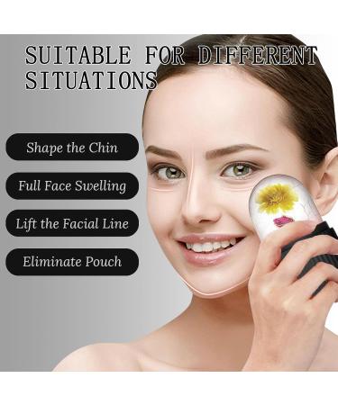 Buy Silicone Ice Roller Face Reusable Ice Roller for Smooth Skin & Illuminated Eyes (Black) | Perfect for Pore Reduction - Buy Online on GoSupps.com