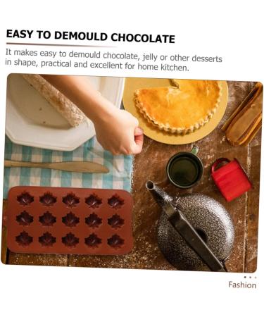 Alipis 2pcs Chocolate Mold Easter Cookie Mold Silicone Baking Molds Easter Egg Candy Mold Kitchen Chocolate Baking Molds Fudge Molds Fondant Molds Silicone Molds Lollipop Ice Cube Mold 18.5X11CM Light Brown 2 - Buy Online on GoSupps.com