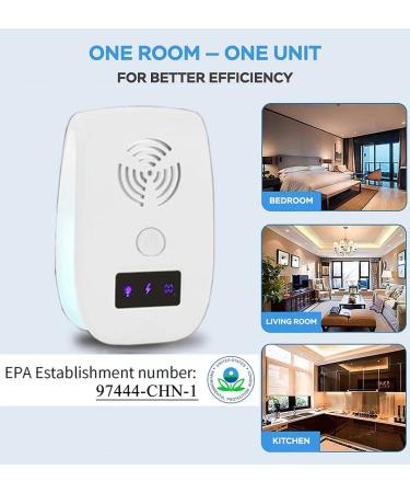Ultrasonic Pest Repellent Plug in (2 Pack) 2023 - Electronic Bug Repellent for Mosquito, Mice, Spider, Roach, Ant, Rat, Flea, Fly - Buy Online on GoSupps.com