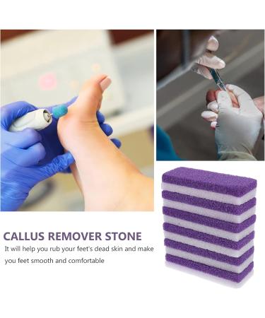 Healifty 6pcs Pumice Stone Callus Remover Foot Care Kit - Purple | Pedicure Exfoliator Scrubber for Hard Skin | 6 Count - Buy Online on GoSupps.com