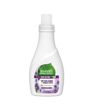 Seventh Generation Laundry Fabric Softener Liquid, Fresh Lavender Scent, Reduces Static, 32 Fl Oz