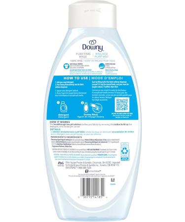 Downy Rinse & Refresh Laundry Odour Remover and Fabric Softener Ocean Mist Safe On All Fabrics HE Compatible 1.09L - Buy Online on GoSupps.com
