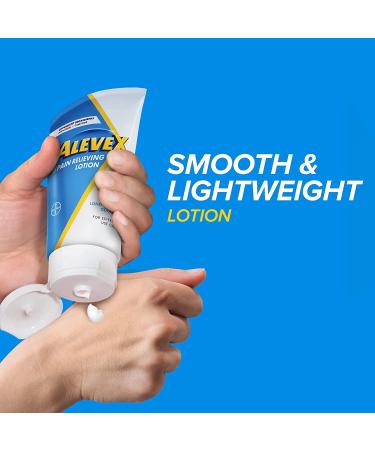 AleveX Pain Relieving Lotion 2.7oz Tube - Powerful and Long Lasting Relief for Joint & Muscle Pain - Buy Online on GoSupps.com