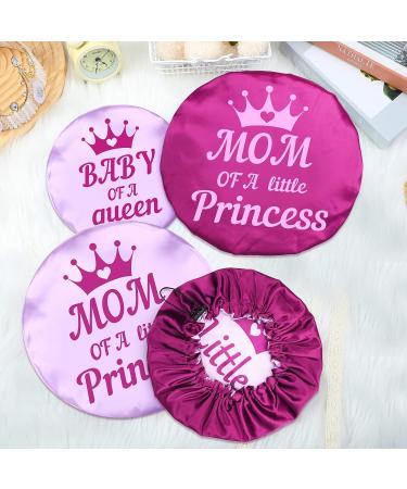 Satin Mommy and Me Bonnet Set - Adjustable Hair Cap for Women, Girls, Kids, and Toddlers - Cute Style (13 Inch & 8.7 Inch) - Buy Online on GoSupps.com