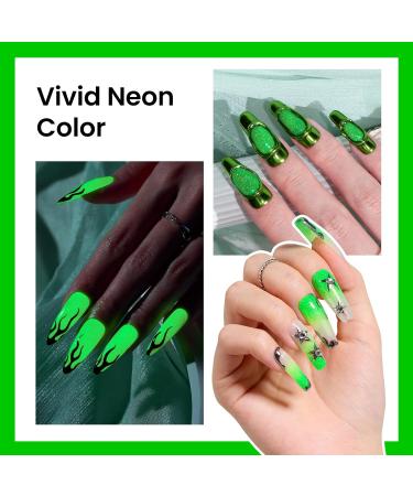 Beetles Glow in the Dark Green Gel Polish 15ml - Fall/Winter Nail Art Manicure - Buy Online on GoSupps.com
