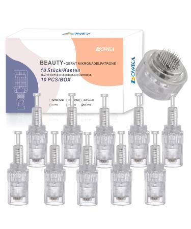 Bowka 36 Pins 10 pieces cartridge replacement cartridge CARTRIDGE adjustable thread slit universal model for derma pen (36pines/thread) 36_pins