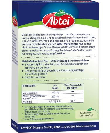 Abbey of the Distulum Plus - Artichoke Liver Support Fat Digestion Aid Lab-Tested 30 Capsules for Digestive Health - Buy Online on GoSupps.com