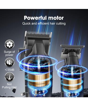 Buy Kemei Professional Cordless Hair Clipper & Trimmer Set for Men | Electric Beard Trimmer with LCD Display - KM-2290 & KM-2293 | International Shipping Available - Buy Online on GoSupps.com