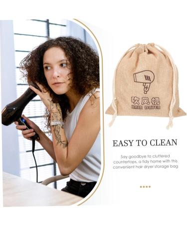 Healeved 6 Pcs Dust Bags for Handbags Drawstring Travel Pouch Storage Bag for Hair Dryer Hair Dryer Bag Cloth - Buy Online on GoSupps.com