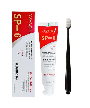 Sp-6 Fresh Breath Toothpaste,Sp-6 Probiotic Toothpaste,Sp-6 Toothpaste,Probiotic Toothpaste,Fresh Breath Toothpaste,Removes Stains,Complete Dental Care