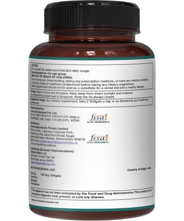 Pure Nutrition Vegan Omega 3-5-6-7-9 | 120 Softgels | 600mg per Serving of 2 Softgels | Multi Omega Supplement for Overall Health | Non GMO | Gluten Free - Buy Online on GoSupps.com