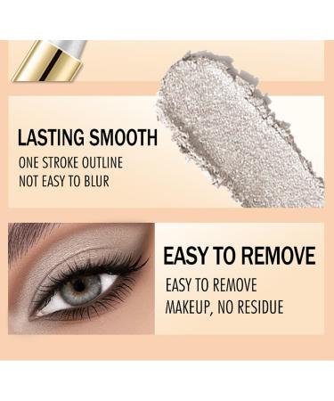 Ayky Long Wear Gel Eyeliner Rationalu Gel Eyeliner White Eyeliner For Waterline Black Liquid Eyeliner Natural Black Eyeliner Cream Waterproof (#2) - Buy Online on GoSupps.com
