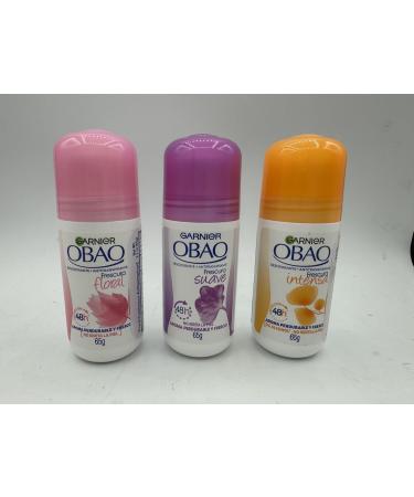 Obao Assorted Deodorant for Women - Pack of 3 - Buy Online on GoSupps.com