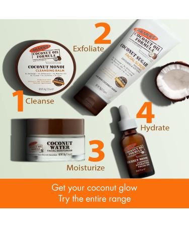 Palmer's Coconut Oil Face Care Bundle - Face Oil & Scrub Fair Trade & Monoi 1 fl oz Oil & 3.17 oz Scrub 1 Count (Pack of 2) - Buy Online on GoSupps.com