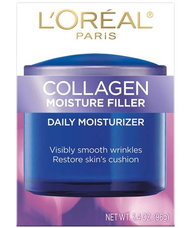 Revitalize Your Skin: L'Oreal Collagen Anti-Aging Day & Night Cream - 3.4 oz Non-Greasy Moisturizer - Buy Online on GoSupps.com