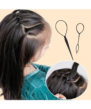 1000pcs Tiny Rubber Bands Mini Hair Ties Hair Braiding Tools Toddler Comb - Jumbo Seamless Hair Ties for Thick Hair - Clear Hair Elastics (2pcs) - Buy Online on GoSupps.com