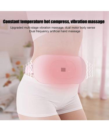 Plplaaoo Vibration & Massage Heating Belt - Wireless DC5V Heating Pillows for Menstrual Cramps Back & Waist Pain Relief for Women & Girls - Buy Online on GoSupps.com