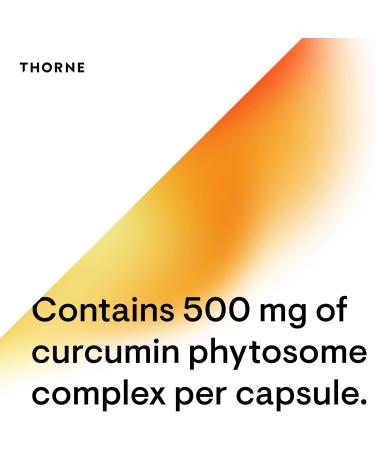 Thorne Curcumin Phytosome (Formerly Meriva-HP) 300 mg - Curcumin Phytosome Supplement - 60 Capsules - 30 Servings - Buy Online on GoSupps.com