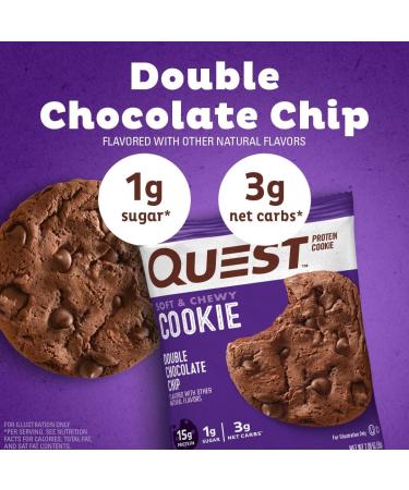 Muscle Milk Pro Advanced Nutrition Protein Shake Knockout Chocolate 11.16 Fl Oz Pack of 12 & Quest Double Chocolate Chip Protein Cookie 12 Count - Buy Online on GoSupps.com