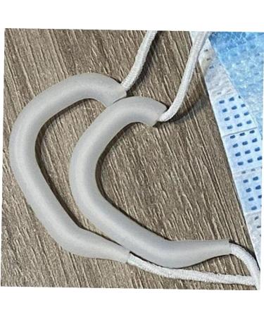 10pcs/Set Face Mask DIY Universal Ear Artifact Sleeve Silicone Earmuffs Ear Protection Comfortable Unisex Transparent - Buy Online on GoSupps.com