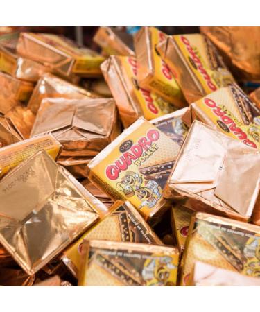  Cemoi C moi - Quadro Pocket Pack of Filled Wafers Chocolate Praline 9 Individually Wrapped Wafers - Made in France Pack of 8 (187g x 8) - Buy Online on GoSupps.com