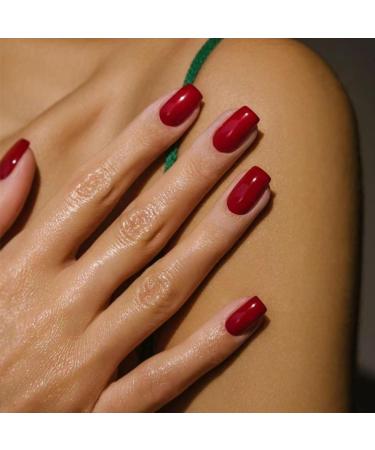 24Pcs Glossy Artificial Press On Fake Nail Black Long Square False Nails for Design DIY Full Cover Tips Manicure Tool JP2112