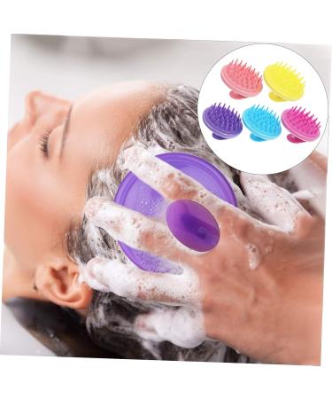 Magiclulu Silicone Shampoo Brush Set - 15 pcs Scalp & Body Massage Brush for Hair Washing & Dog Massage - Shower & Hand Washing Essential - Buy Online on GoSupps.com